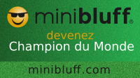 Rene joue au Minibluff